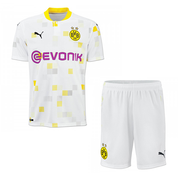 Maillot De Foot Borussia Dortmund Enfant 20/21 Third Un ensemble